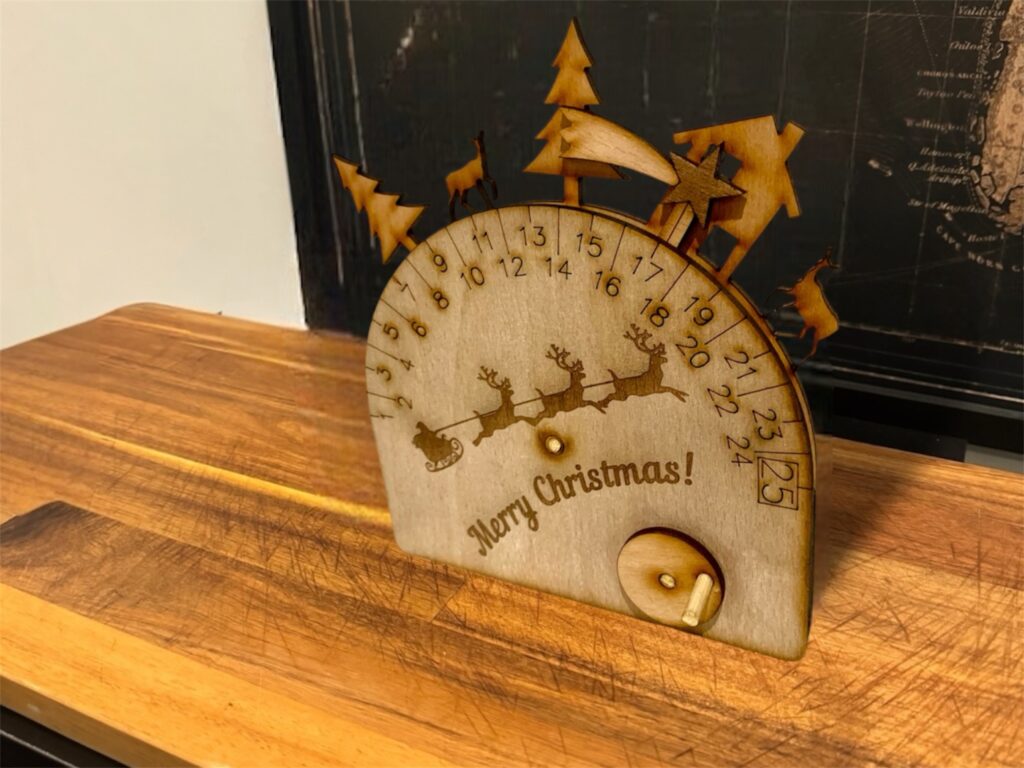 Personalised Mechanical Advent Calendar 2023